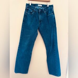 GAP Men's Teal Blue Straight Jeans